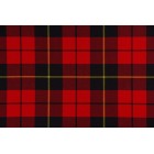 House of Edgar Heavy Weight Nevis Tartan - Wallace Red Modern